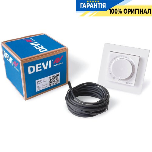 Терморегулятор для теплого пола Devi DEVIreg™ 140F1161 Room Bluetooth, белый