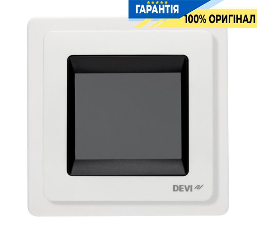 Терморегулятор DEVI DEVIreg Touch 140F1064 сенсорний багатофункціональний, білий