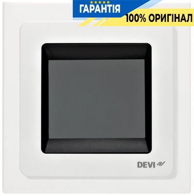 Терморегулятор DEVI DEVIreg Touch 140F1064 сенсорний багатофункціональний, білий