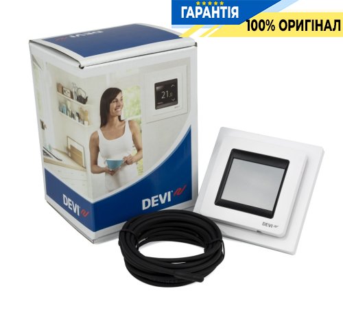 Терморегулятор DEVI DEVIreg Touch 140F1064 сенсорний багатофункціональний, білий
