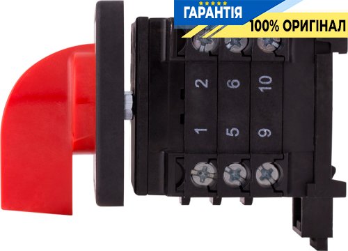 Пакетний перемикач E.NEXT LK25/3.323-SP/45 щитовий 3-полюсний 1-0-2, 25А, на DIN-рейку, артикул 8437-200