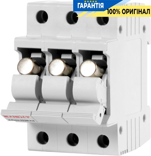 Тримач запобіжника на DIN-рейку E.NEXT e.fuse.1038.h3, 10x38 мм, 3 полюси, 32А, i0300003