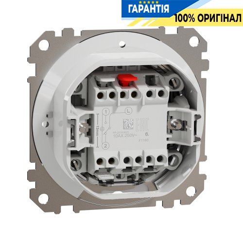 Переключатель 1-кл IP44 Schneider Electric «Sedna Design» SDD211106 (цвет - белый)