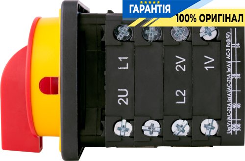 Пакетный переключатель E.NEXT LK63/4.322-ZК/45 щитовой с передней панелью, 0-1-2, 63А, артикул 8825-200