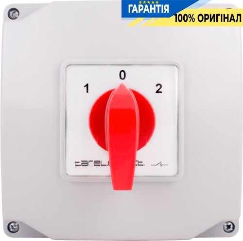 Пакетний перемикач E.NEXT LK63/3.323-ОВ/45, 3 полюси, 1-0-2, 63А, IP44, артикул 8834-200