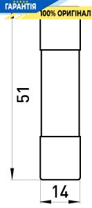 Запобіжник плавкий E.NEXT e.fuse.1451.25 14х51 25А i0610020