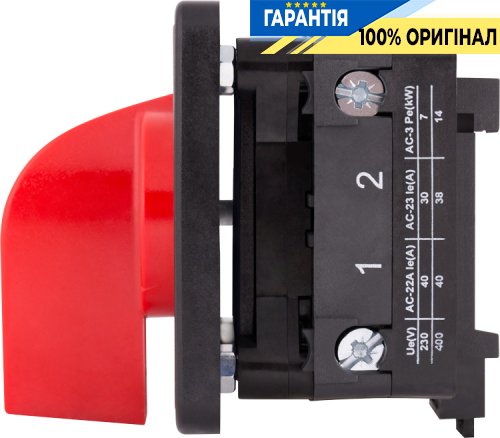 Пакетный переключатель E.NEXT LK40/1.216-SP/45 щитовой 1p 0-1 40А, на DIN-рейку, артикул 8667-200