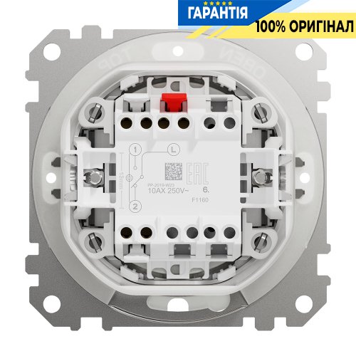 Перемикач 1-кл IP44 Schneider Electric Sedna Design SDD214106 (колір - чорний)