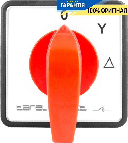 Пакетный переключатель E.NEXT LK40/4.324-ZP/45 щитовой с передней панелью, 0-звезда-треугольник, 40А 8641-200