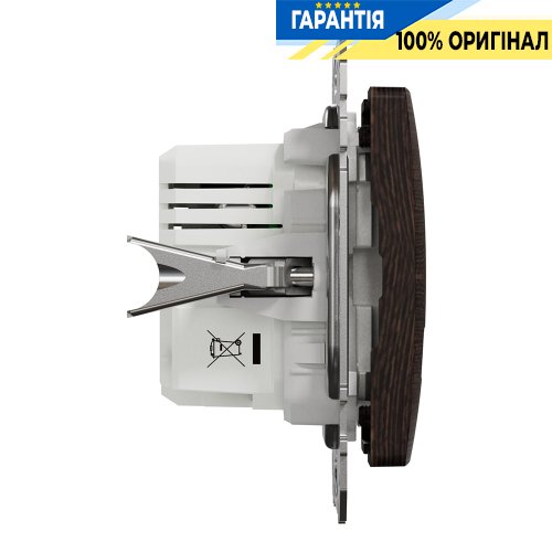 USB розетка тип A+C 2,4A Schneider Electric Sedna Elements SDD181402 (колір - венге)