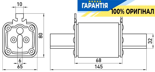 Предохранитель плавкий E.NEXT e.fuse.NT3.400, габарит 3, 400А, артикул i0760063
