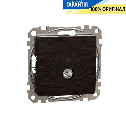 Розетка TV конечная 4дб Schneider Electric «Sedna Elements» SDD181471 (цвет - венге)