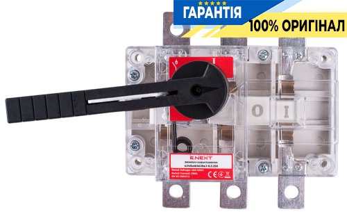 Вимикач навантаження E.NEXT e.industrial.lbs.1-0.3.250, 3P, 250А, i089003