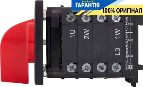 Пакетний перемикач E.NEXT LK63/4.322-SP/45, щитовий на DIN-рейку, 0-1-2, 63А, артикул 8827-200