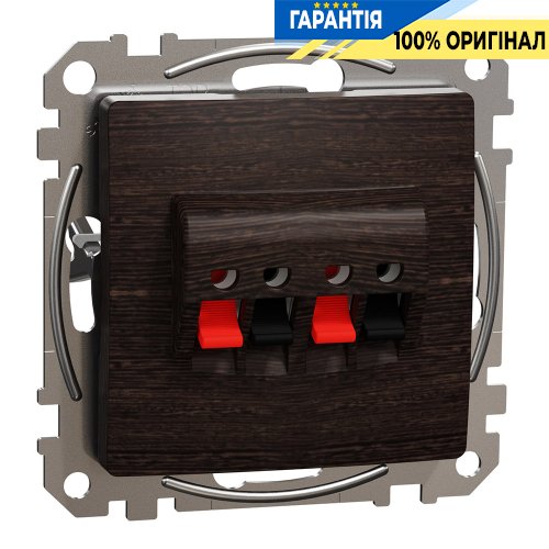 Аудиорозетка Schneider Electric «Sedna Elements» SDD181411 (цвет - венге)