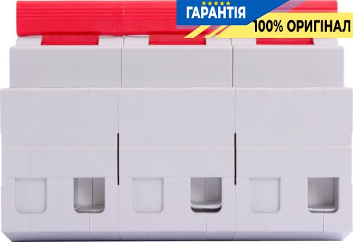 Рубильник перекидной 3-полюсный 125А с общим выходом сверху на DIN-рейку E.NEXT p008031