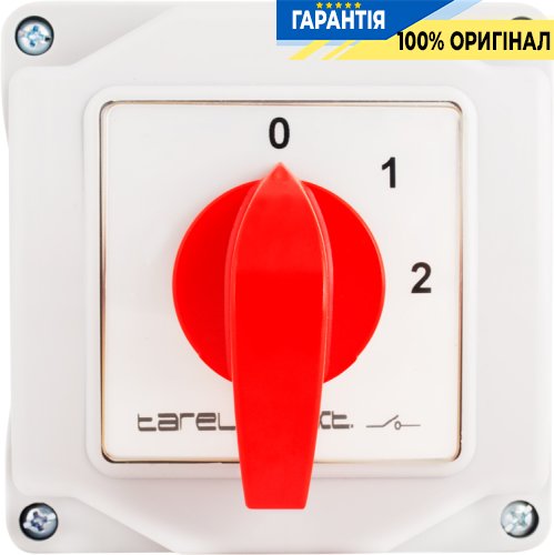 Пакетний перемикач E.NEXT LK25/4.322-ОВ/45, 0-1-2, 25А, IP44, артикул 8424-200
