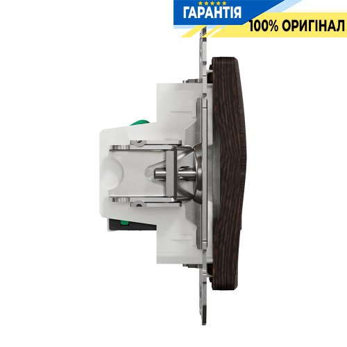 Комп'ютерна розетка 2-а RJ45 кат. 5е UTP Schneider Electric «Sedna Elements» SDD181452 (колір - венге)