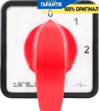 Пакетный переключатель E.NEXT LK25/4.322-ZP/45 щитовой с передней панелью, 0-1-2, 25А 8421-200