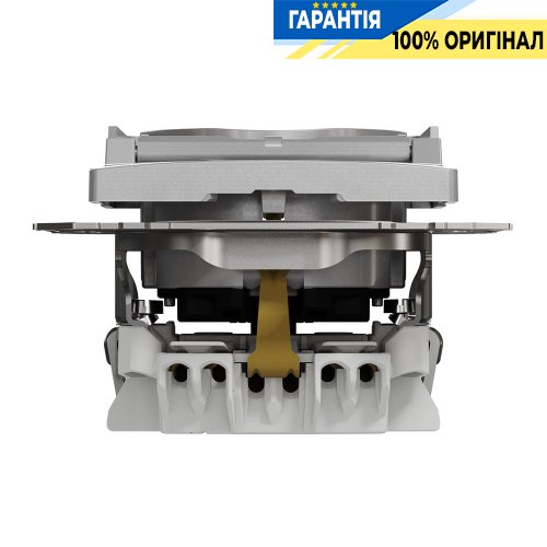 Розетка з з/к зі шторками із кришкою Schneider Electric «Sedna Design» SDD113024 (колір - алюміній)