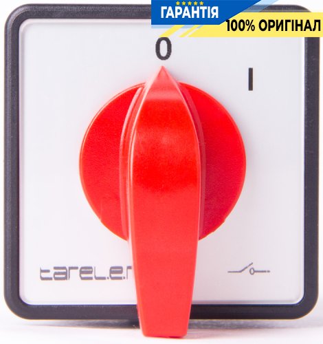 Пакетний перемикач E.NEXT LK40/2.211-SP/45 щитовий 3-полюсний 0-1, 40А, на DIN-рейку, артикул 8617-200