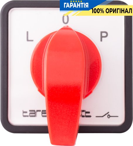 Пакетный переключатель E.NEXT LK25/3.325-ZP/45 щитовой с передней панелью, L-0-P, 25А 8451-200