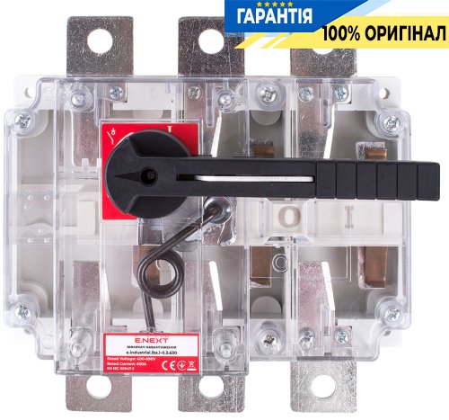 Вимикач навантаження E.NEXT e.industrial.lbs.1-0.3.630, 3P, 630А, i089005
