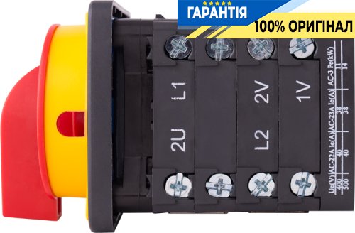 Пакетний перемикач E.NEXT LK40/4.322-ZК/45 щитовий з передньою панеллю під пломбування, 0-1-2, 40А 8625-200