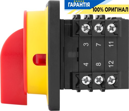 Пакетный переключатель E.NEXT LK16/3.323-ZК/45 щитовой с передней панелью, 3 полюса, 16А, 1-0-2, артикул 8335-200