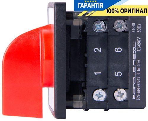 Пакетный переключатель E.NEXT LK40/2.211-ZP/45 щитовой 3-полюсный 40А с передней панелью 8611-200