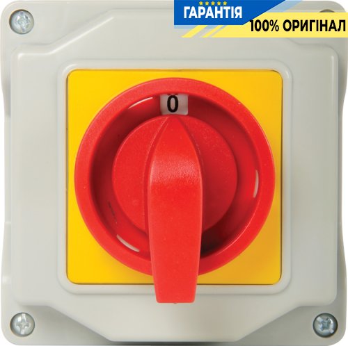Пакетний перемикач E.NEXT LK16/3.323-ОК/45, 3 полюси, 1-0-2, 16А, IP44, корпус під пломбування, артикул 8338-200
