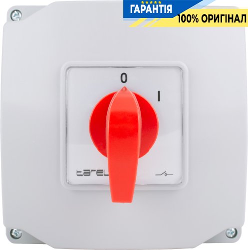 Пакетний перемикач E.NEXT LK40/1.216-ОВ/45, 1 полюс, 0-1, 40А, IP44, артикул 8664-200