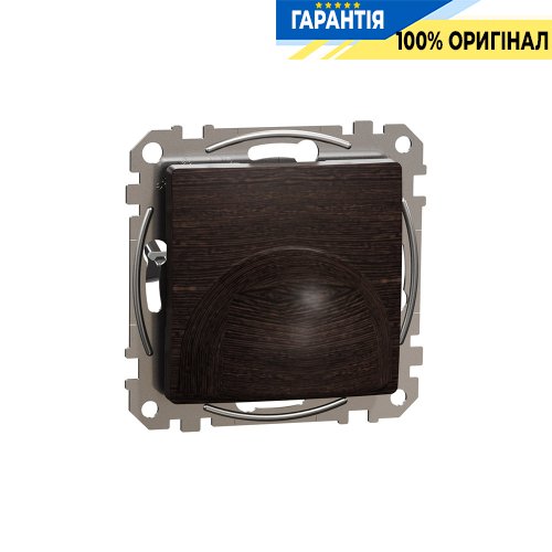 Розетка для вывода кабеля Schneider Electric «Sedna Elements» SDD181903 (цвет - венге)