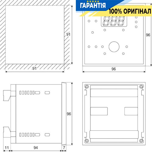 Контролер автоматичного вводу резерву ATC-B ETI 4656573 для надійного перемикання живлення