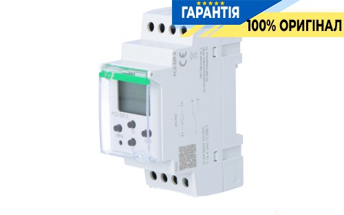 Програмований таймер F&F PCZ-529.3 DIN 24-264В AC/DC 1ПК 16А річний з NFC