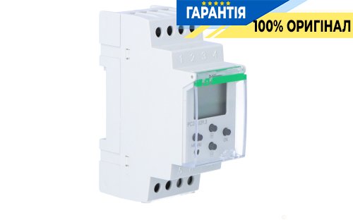 Програмований таймер F&F PCZ-529.3 DIN 24-264В AC/DC 1ПК 16А річний з NFC