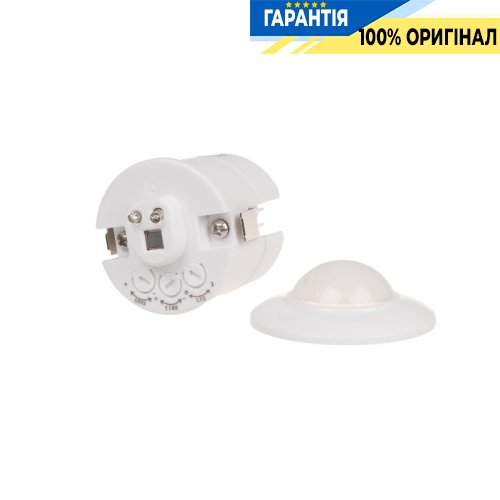 Датчик движения F&F DR-07 встраиваемый 360° 230В 1,5А IP20 белый