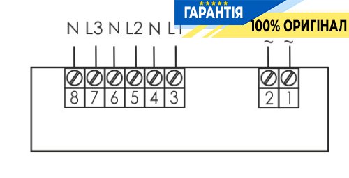 Вольтметр DMV-3T F&F для вимірювання напруги, надійний та зручний у використанні, артикул DMV-3T