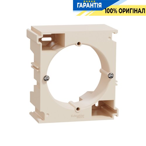 Коробка для поверхневого багатопостового монтажу Schneider Electric Sedna Design SDD112902 (колір - бежевий)