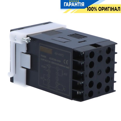 Регулятор температури CRT-15T F&F 1ПК 3А 230V/AC, діапазон 0°С до +400°С
