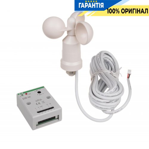 Датчик вітру F&F STR-W, накладний монтаж, 100-265В, IP65