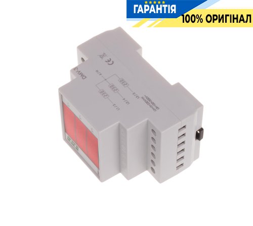 Вольтметр DMV-3 F&F для вимірювання напруги, надійний та зручний у використанні, артикул DMV-3