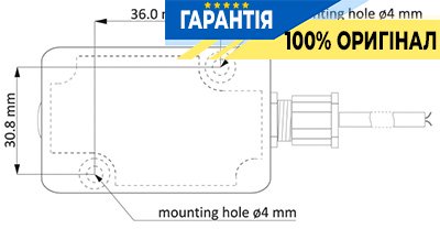 Сумеречне реле F&F AZH-MINI-LED накладне 1НО 16А 100-265В AC IP65 з датчиком 2-1000Lx