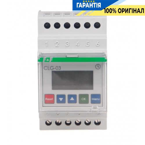 Програмований багатофункціональний лічильник часу F&F CLG-03