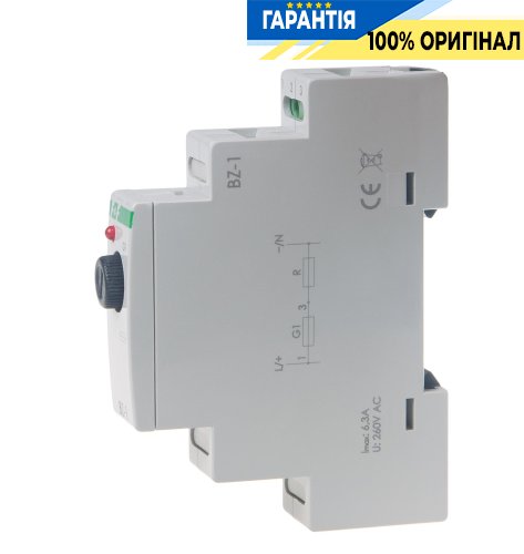 Блок запобіжників BZ-1 F&F 250 V AC/DC 6,3А з 1 LED індикатором