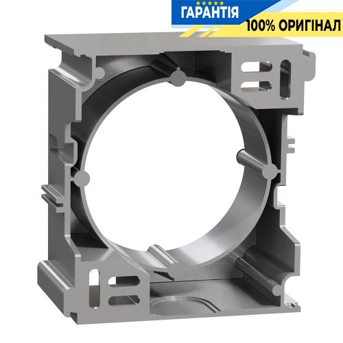 Коробка для поверхностного многопостового монтажа Schneider Electric «Sedna Design» SDD113902 (цвет - алюминий)