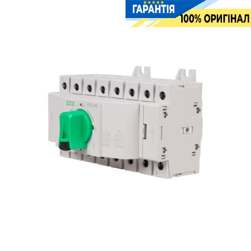 Переключатель 1-0-2 с поворотной ручкой 4P 80A F&F PSR-480 для управления электросетями