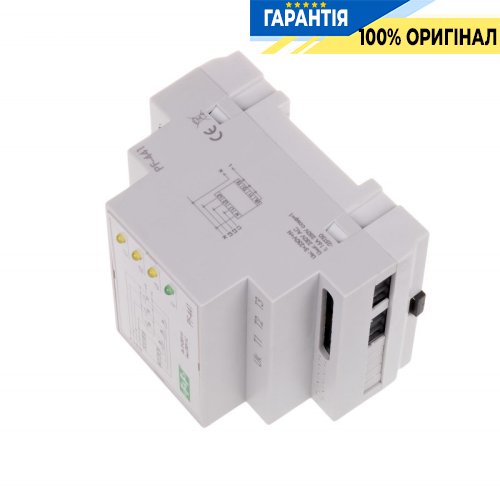 Автоматичний перемикач фаз F&F PF-441 DIN 16А 3х220V/AC + N з пріоритетною фазою
