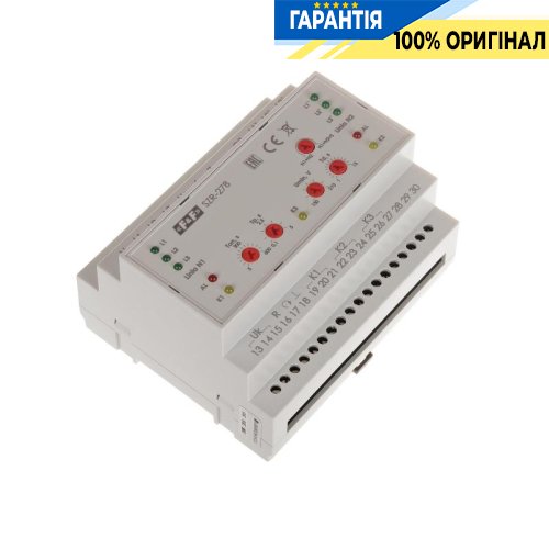 Контроллер АВР F&F SZR-278 3P+N 4ПК 50-350V AC 8А для двух линий питания