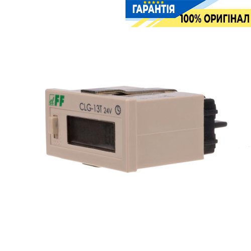 Счетчик времени работы CLG-13T-24V 24В F&F с цифровым индикатором и надежной конструкцией
